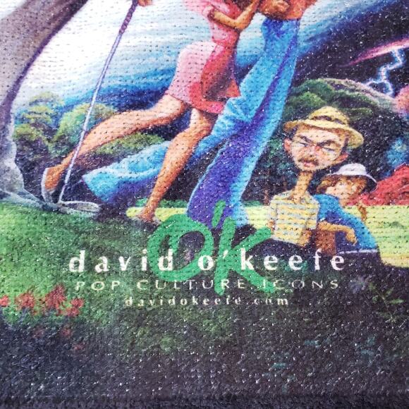 Devant "Caddy Shack" DAVID O'KEEFE Pop Culture Icons Golf Towel w/ Metal Clip - Picture 2 of 9